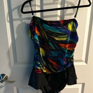 Women’s Longitude halter swimsuit.
